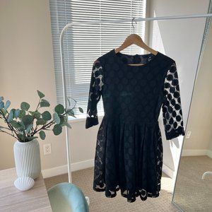 Polka Dot black dress